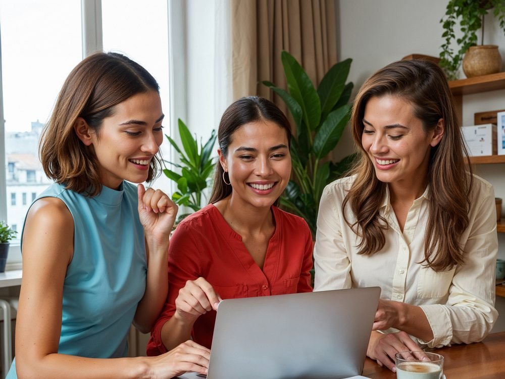 Equipo de MACX trabajando en la implementación de un proyecto con un cliente